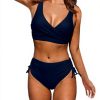 Bikini Donna Vita Alta Curvy Push Up Costumi da Bagno