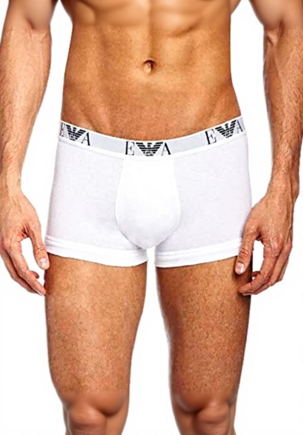Boxer Emporio Armani Monogram Cotone Confezione 2 Pezzi