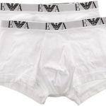 Boxer Emporio Armani Monogram Cotone Confezione 2 Pezzi-0