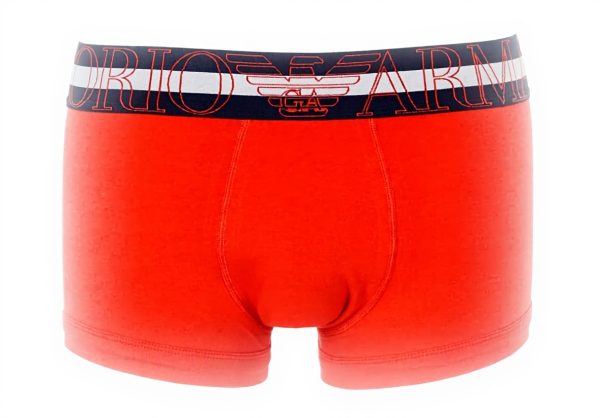 Boxer Emporio Armani Uomo Cotone Organico Trunk Megalogo