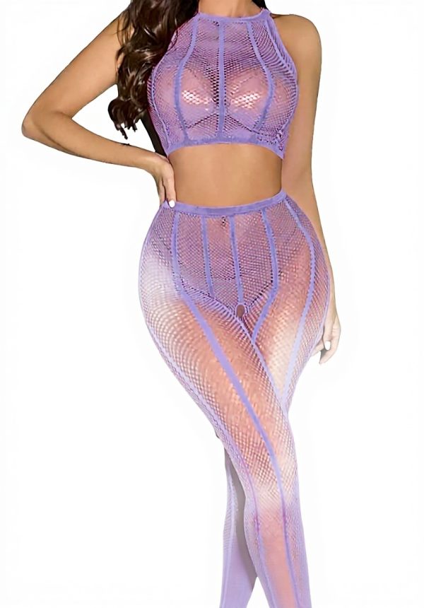 Set Donna Sexy Generico Calze Body Aperto Intimo Seducente