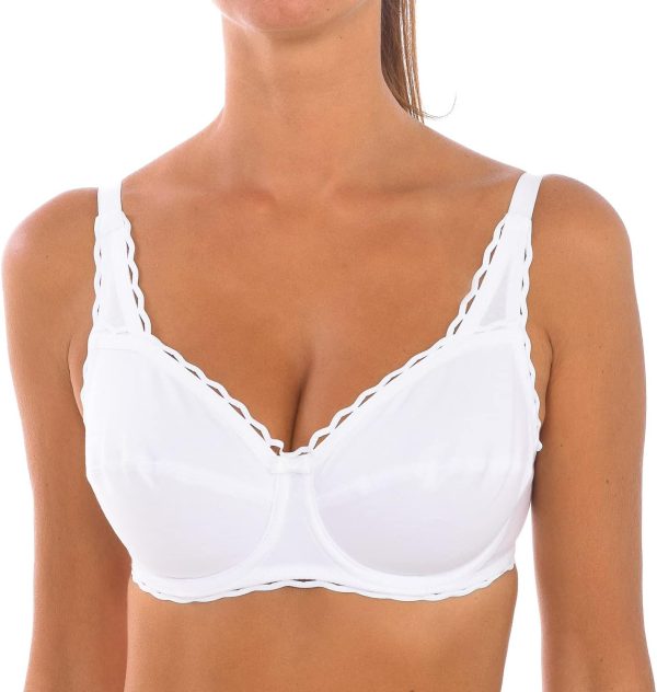 Playtex Reggiseno Ferretto Criss Cross Cotone Bio Donna-0
