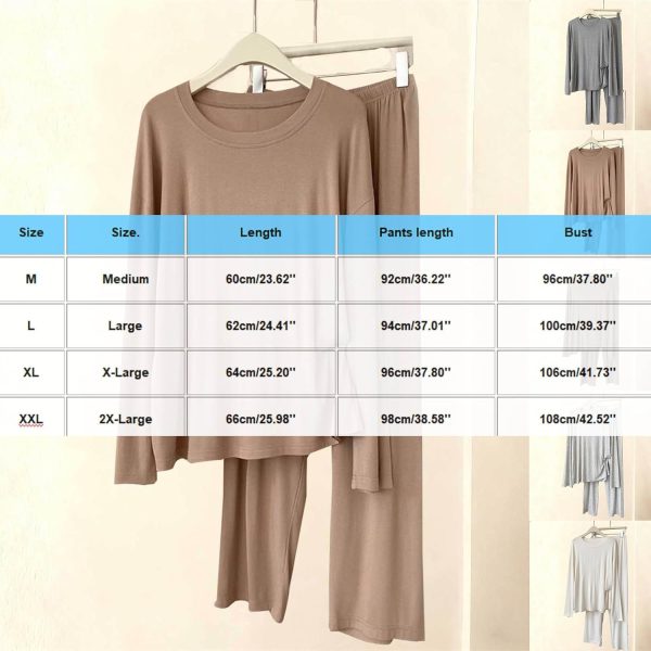 Pigiama Invernale Donna Flanella Morbida Peluche Caldo-2