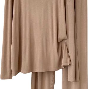 Pigiama Invernale Donna Flanella Morbida Peluche Caldo-0