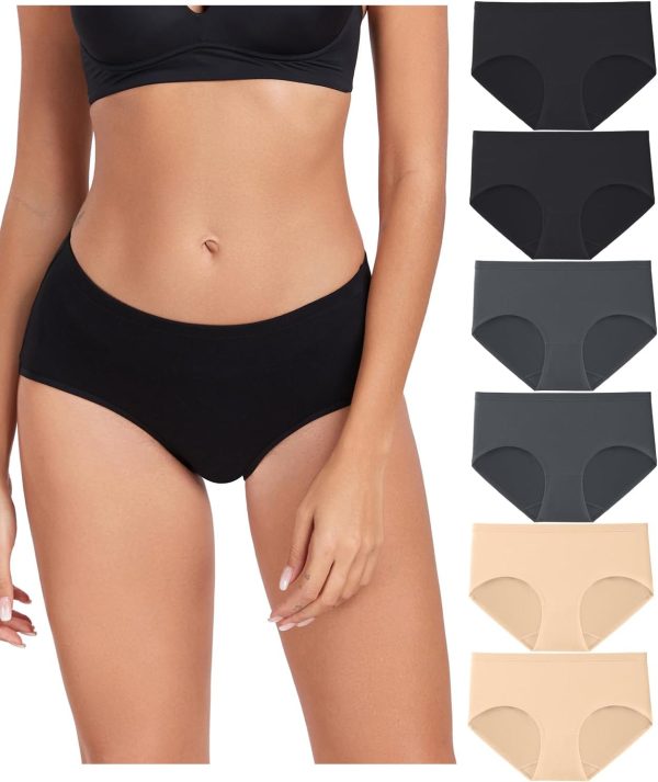 wirarpa Mutande Donna Cotone Comode Slip Elasticizzato Pacco-0