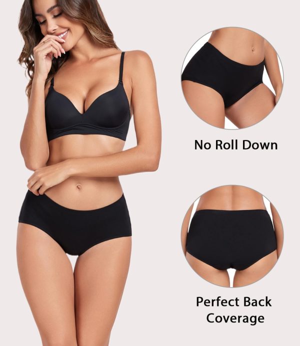 wirarpa Mutande Donna Cotone Comode Slip Elasticizzato Pacco-1