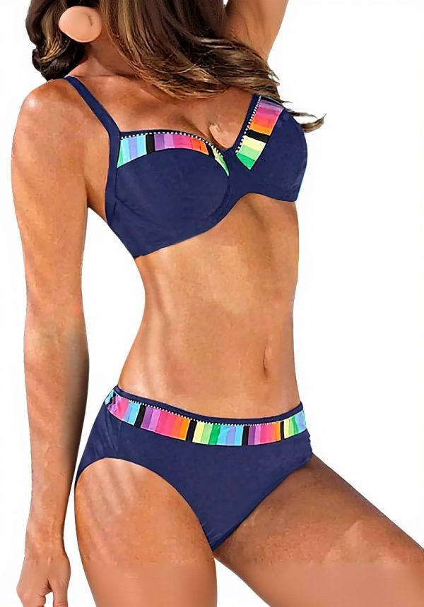 Bikini Donna Mare Brasiliana Costume Sexy Reggiseno Push Up