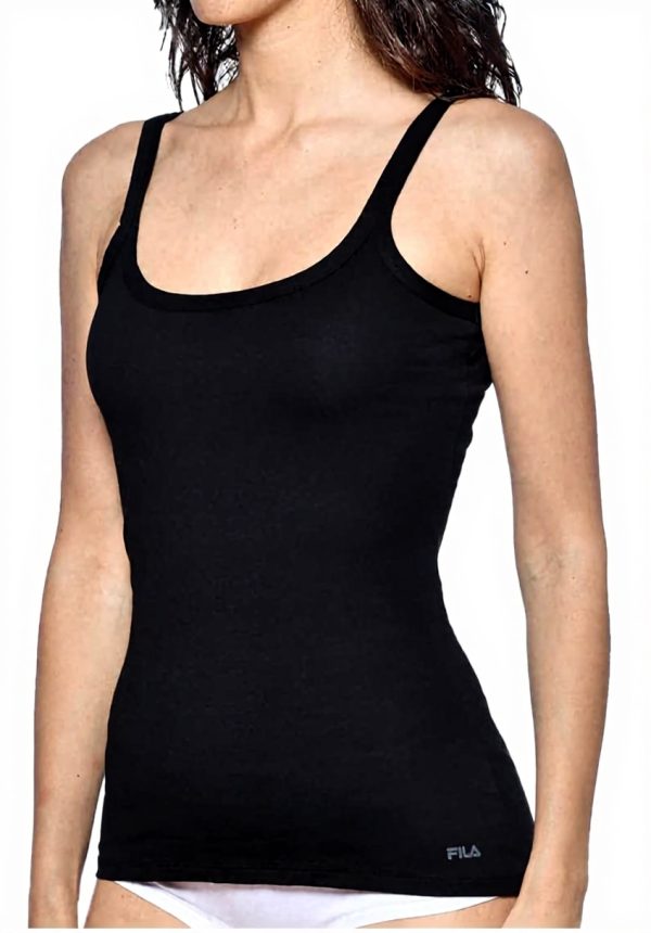 Canotta Donna Fila Fu6060 Cotone Elastan Sportiva