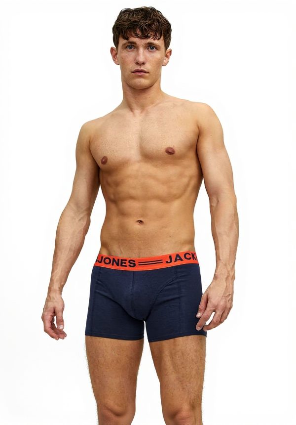 Boxer JACK amp JONES Trunks 3-Pack confezione tripla uomo
