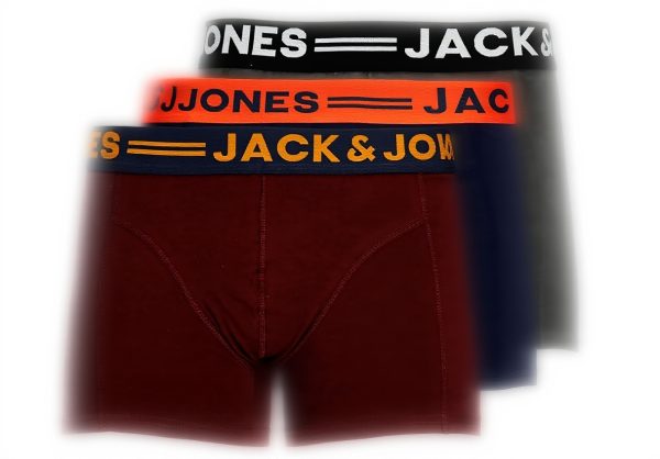 Boxer JACK amp JONES Trunks 3-Pack confezione tripla uomo