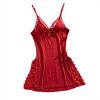 Sottoveste donna KOEMCY pizzo scollo a V lingerie sexy