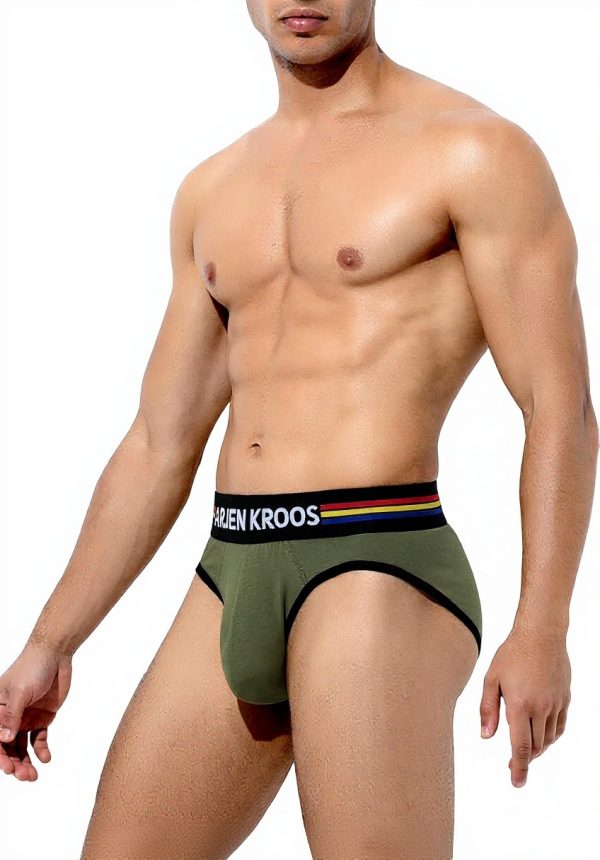 Mauro Kane Slip Uomo Cotone Pacco 4 Mutande Hipster