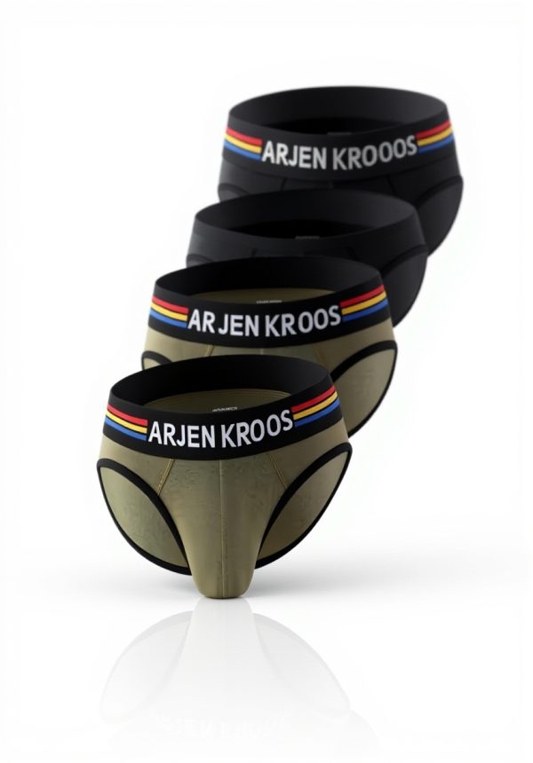 Mauro Kane Slip Uomo Cotone Pacco 4 Mutande Hipster