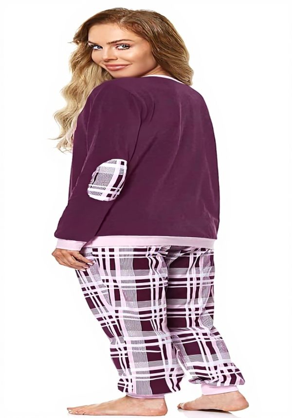 Pigiama Donna Merry Style Cotone Maniche Lunghe Comodo