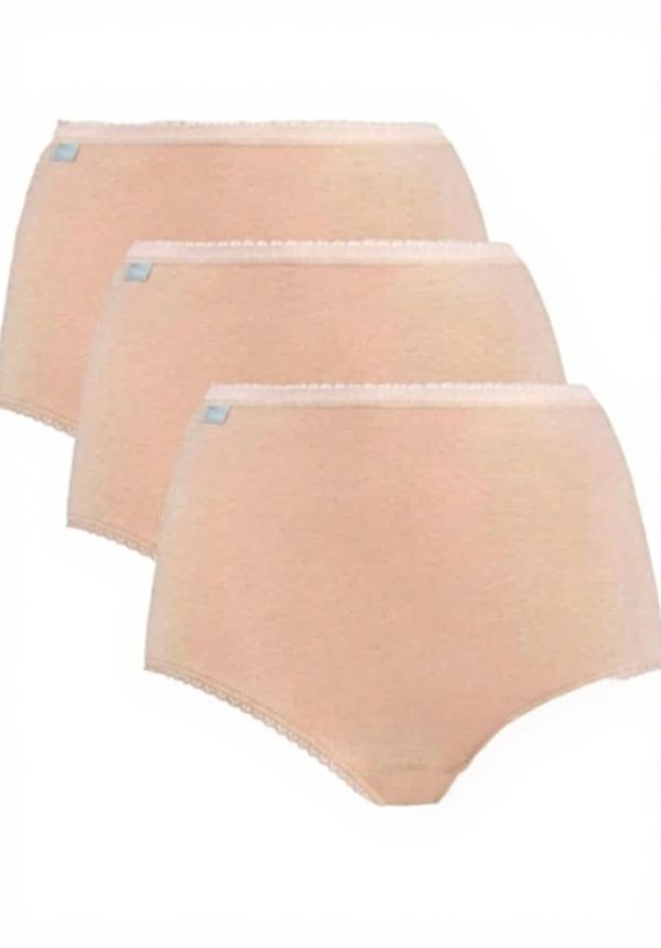 Playtex Slip Cotone Elasticizzato Donna x3 Bikini Intimo