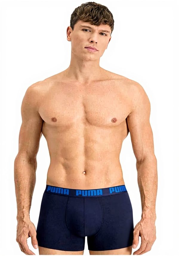 Boxer Uomo PUMA Heritage Stripe Comodo Tessuto Morbido