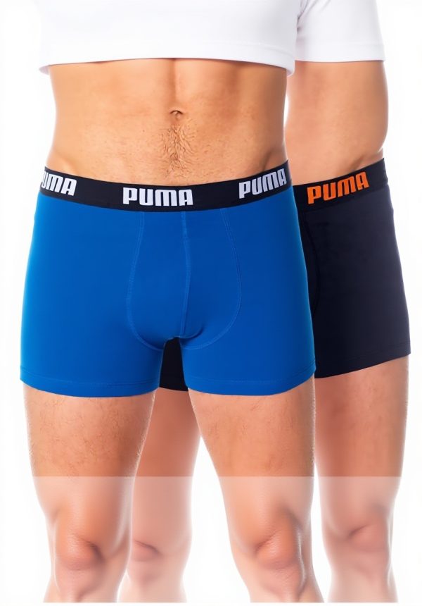 Boxer Uomo PUMA Heritage Stripe Comodo Tessuto Morbido