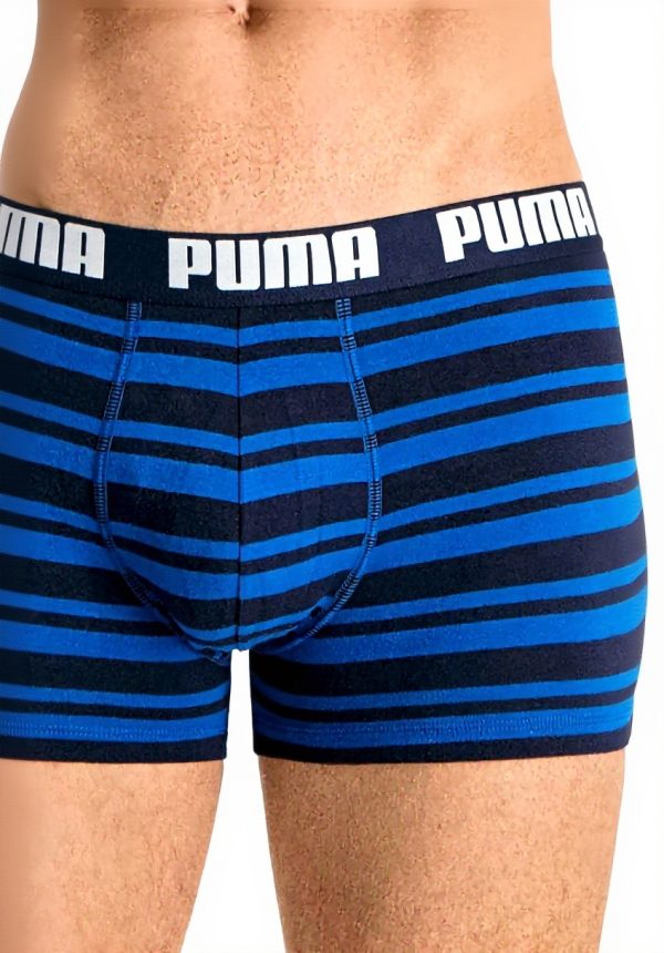 Boxer Uomo PUMA Heritage Stripe Comodo Tessuto Morbido