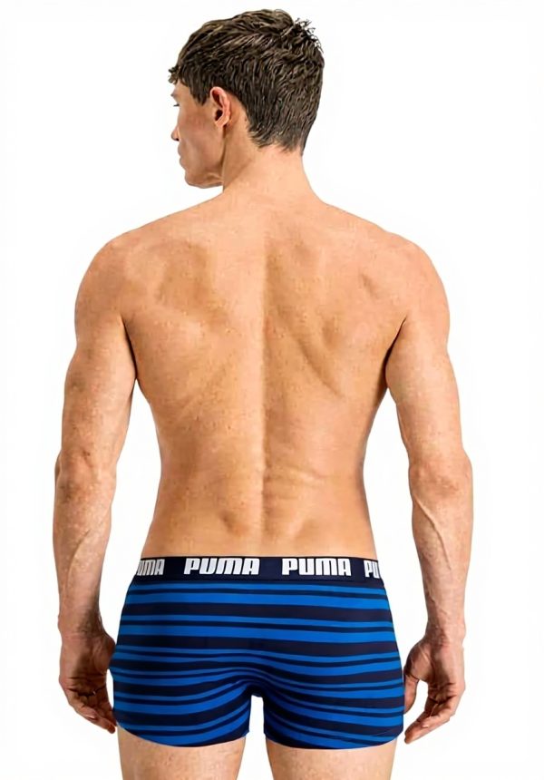 Boxer Uomo PUMA Heritage Stripe Comodo Tessuto Morbido