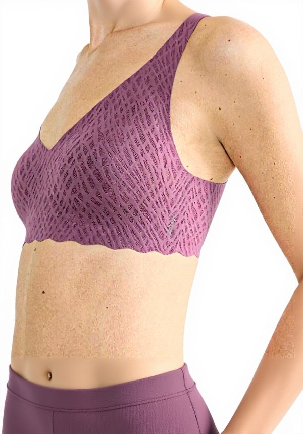 Reggiseno Sloggi Donna Bralette Pizzo Basic Nero