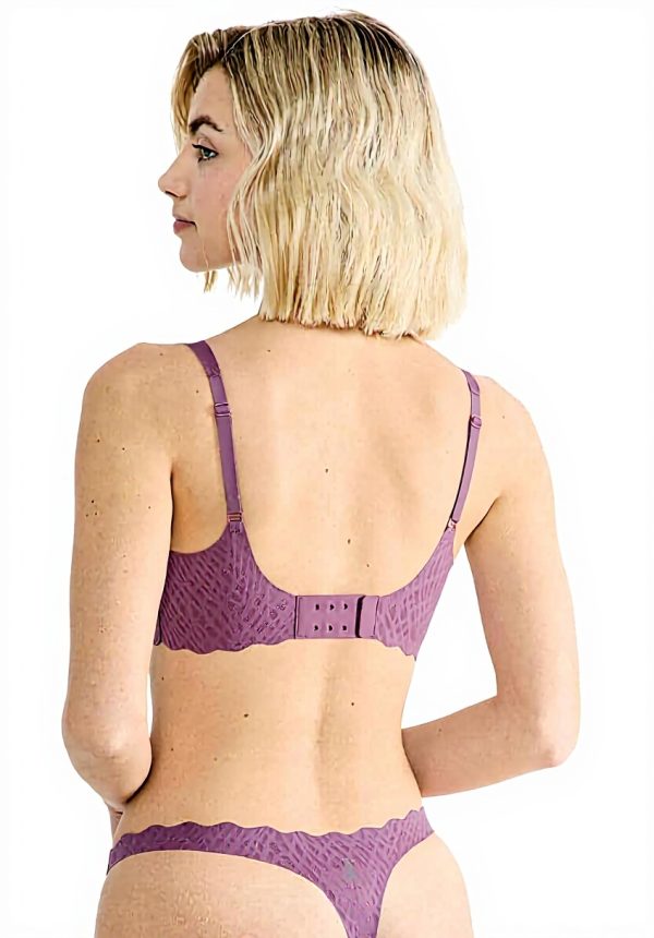 Reggiseno Sloggi Donna Bralette Pizzo Basic Nero