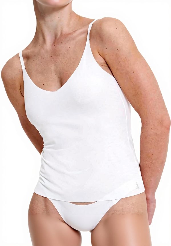 Sloggi Zero Feel 2.0 Spaghetti Top Donna Lingerie Invisibile