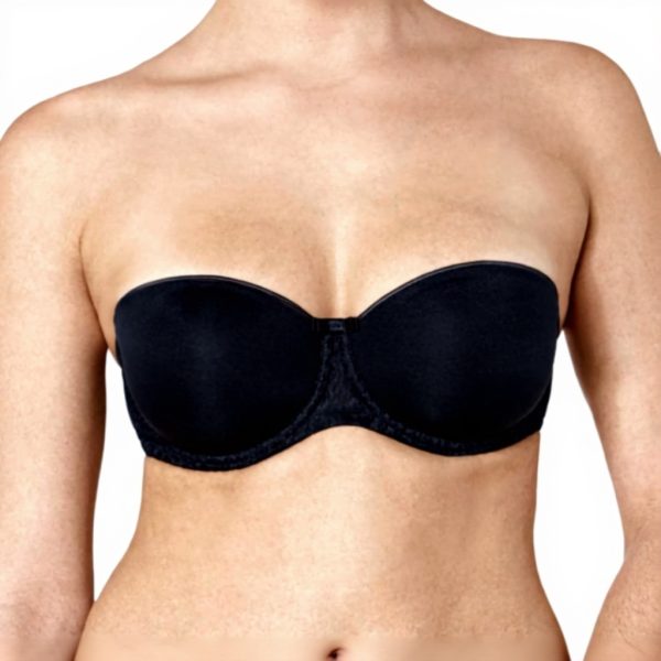 Reggiseno sfoderato Triumph Donna Nero Nude Beige spalline