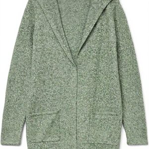 Cardigan Donna VERO MODA Cappuccio Aperto Tasche Lungo
