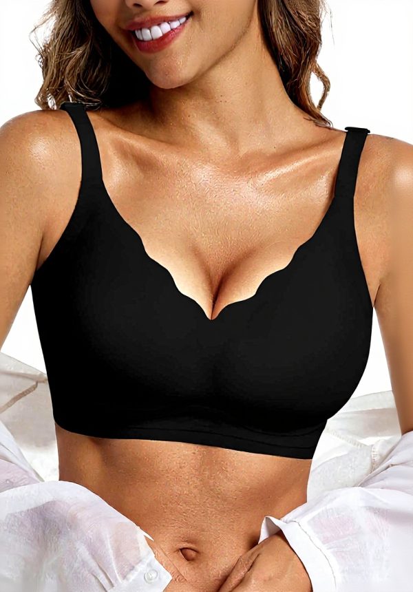 Vtelor Reggiseno senza ferretto donna push up comodo senza