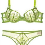 Set Lingerie Pizzo Trasparente YUYUCH Reggiseno Push Up