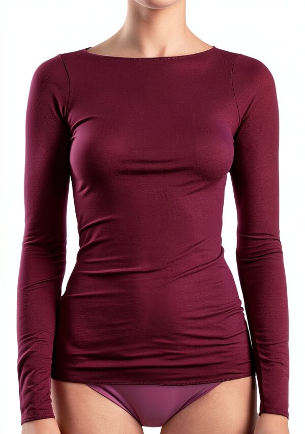 Jadea Maglione Modal Cashmere Donna Scollo Barca Leggero-1