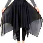 Maglia Donna Loose Vita Alta Grigio Bianco Nero-0