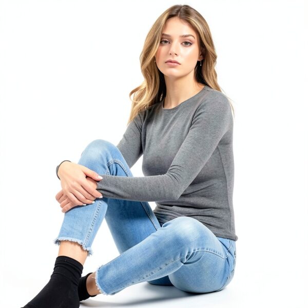 Maglione cashmere donna Matibba morbidezza design raffinato-3