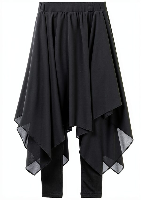 Maglia Donna Loose Vita Alta Grigio Bianco Nero-5