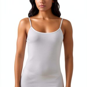 Canotta Donna JADEA Cotone Interlock Spalla Stretta 3 Pezzi-0