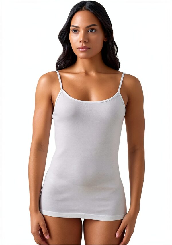 Canotta Donna JADEA Cotone Interlock Spalla Stretta 3 Pezzi-0