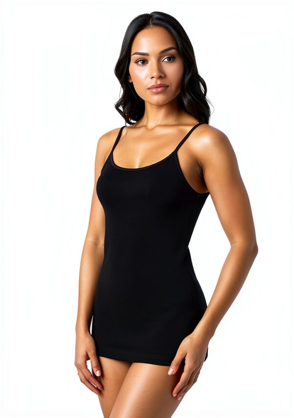 Canotta Donna JADEA Cotone Interlock Spalla Stretta 3 Pezzi-4