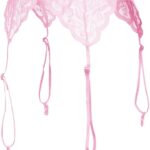 Lingerie donna sexy tessuto qualità rosa bianco nero-0