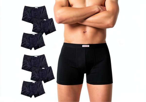 Mutande Uomo Boxer Cotone Italiano Taglie Forti S 3XL