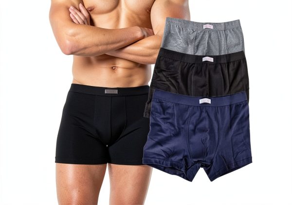 Mutande Uomo Boxer Cotone Italiano Taglie Forti S 3XL
