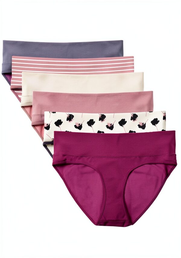 Mutande Premaman Cotone Oeko-Tex Pacco 6 Colori-0