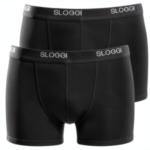 Boxer Uomo Sloggi 2 Pack Cotone Confortevole No Fly-0