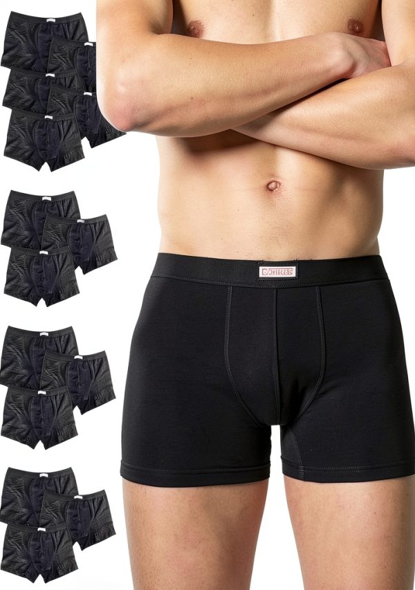 Mutande Uomo Boxer Cotone OEKO-TEX Taglie Forti S 3XL