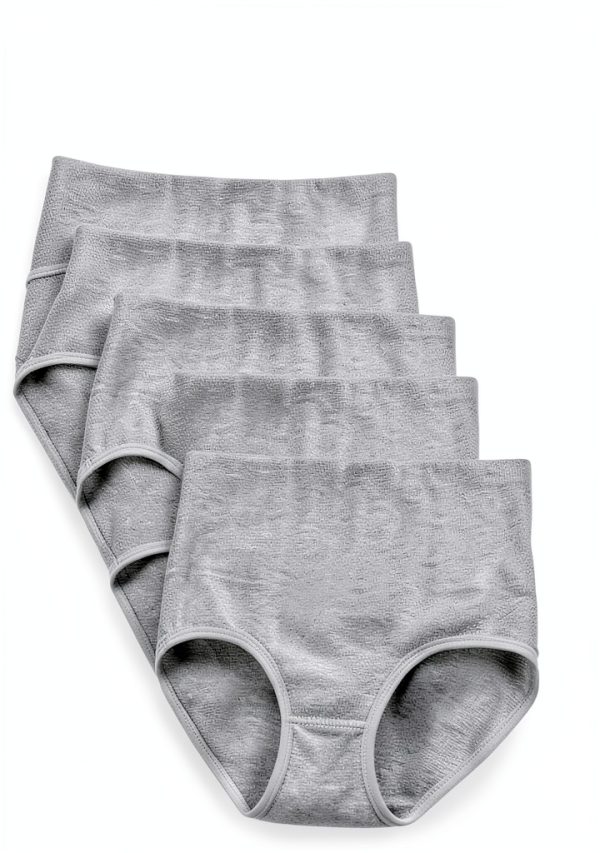 Mutande donna taglia forti vita alta controllo pancia cotone