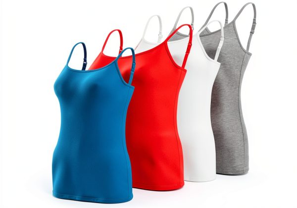 BQTQ Canotta Donna 6 Pezzi Spalline Regolabili Viscosa