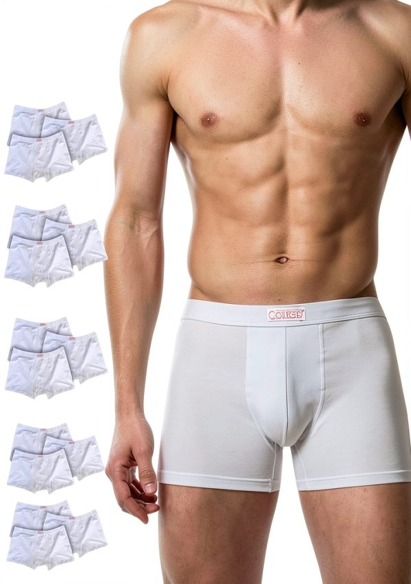 Mutande Uomo Boxer Cotone OEKO-TEX Taglie Forti S 3XL