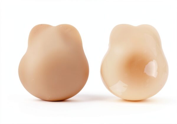 Reggiseno Adesivo Donna Silicone Push Up Beige Libero-5