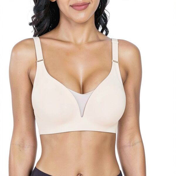 Intimo donna reggiseno senza ferretto comodo morbido-0