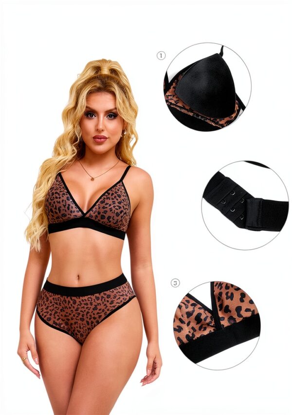 Set lingerie leopardo ohmydear reggiseno mutandine donna-4