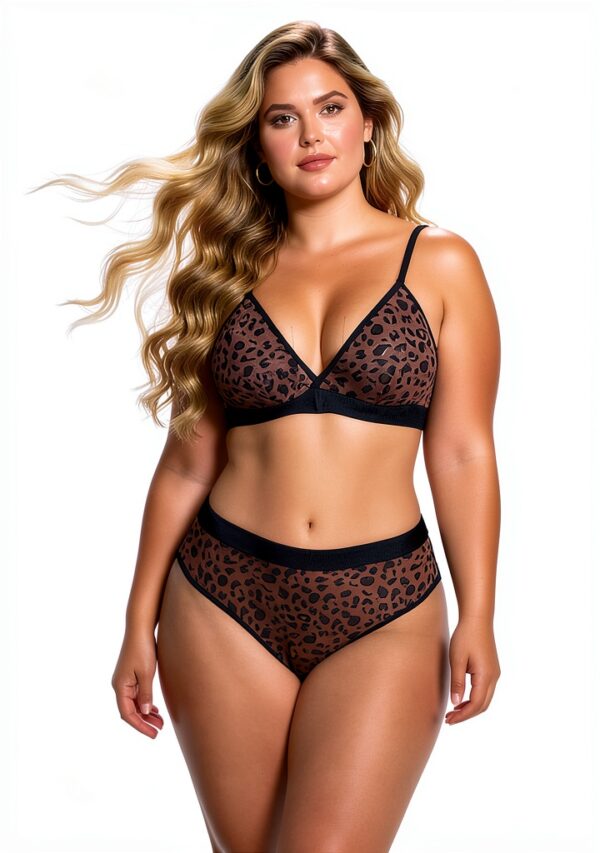 Set lingerie leopardo ohmydear reggiseno mutandine donna-2